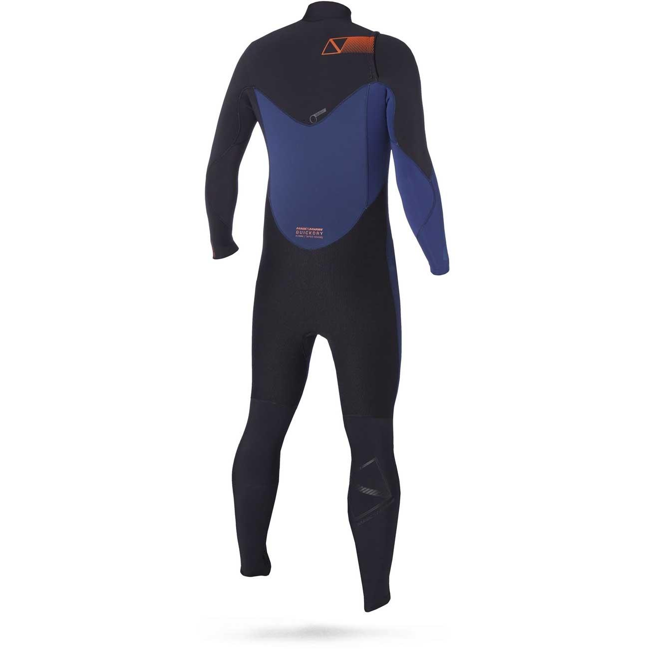 [展示品・XSのみ] ACE QUICK DRY F-ZIP 4/3 FULLSUIT MEN フロントジップ 前ファスナー付き